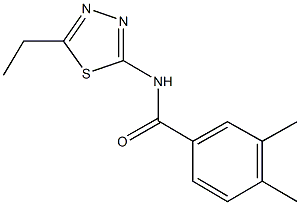 N-(5-ethyl-1,3,4-thiadiazol-2-yl)-3,4-dimethylbenzamide|