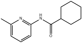 N-(6-methyl-2-pyridinyl)cyclohexanecarboxamide Structure