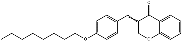 3-[4-(octyloxy)benzylidene]-2,3-dihydro-4H-chromen-4-one|