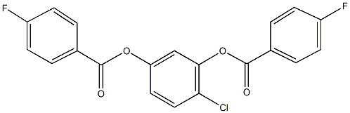 313523-65-8 2-chloro-5-[(4-fluorobenzoyl)oxy]phenyl 4-fluorobenzoate