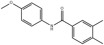 N-(4-methoxyphenyl)-3,4-dimethylbenzamide,313530-64-2,结构式