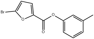 3-methylphenyl 5-bromo-2-furoate Struktur