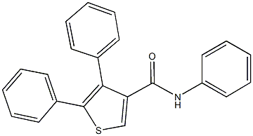 N,4,5-triphenyl-3-thiophenecarboxamide|