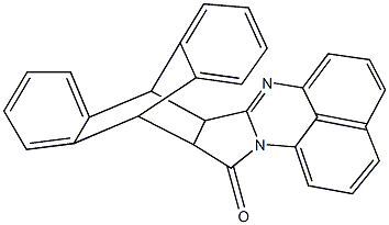 4,14-diazaoctacyclo[15.6.6.1~5,9~.0~2,16~.0~3,14~.0~13,30~.0~18,23~.0~24,29~]triaconta-3,5(30),6,8,9(30),10,12,18,20,22,24,26,28-tridecaen-15-one Structure