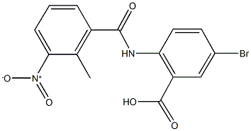 313960-85-9 5-bromo-2-({3-nitro-2-methylbenzoyl}amino)benzoic acid
