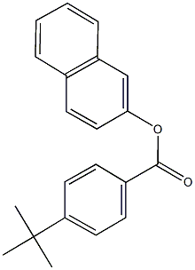 2-naphthyl4-tert-butylbenzoate,313967-04-3,结构式