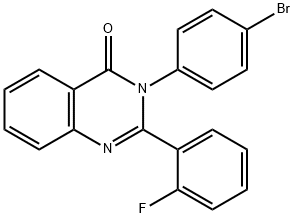 3-(4-bromophenyl)-2-(2-fluorophenyl)-4(3H)-quinazolinone|