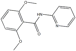 2,6-dimethoxy-N-(2-pyridinyl)benzamide Structure