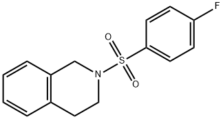 2-[(4-fluorophenyl)sulfonyl]-1,2,3,4-tetrahydroisoquinoline|