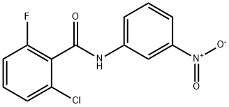 2-chloro-6-fluoro-N-{3-nitrophenyl}benzamide|