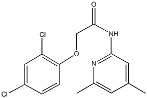 2-(2,4-dichlorophenoxy)-N-(4,6-dimethylpyridin-2-yl)acetamide|