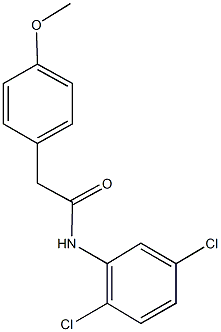 N-(2,5-dichlorophenyl)-2-(4-methoxyphenyl)acetamide Structure