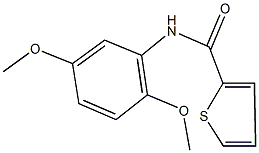 N-(2,5-dimethoxyphenyl)-2-thiophenecarboxamide Structure