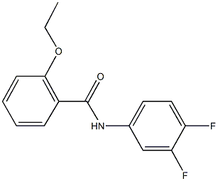 N-(3,4-difluorophenyl)-2-ethoxybenzamide Structure