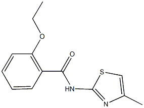 2-ethoxy-N-(4-methyl-1,3-thiazol-2-yl)benzamide|