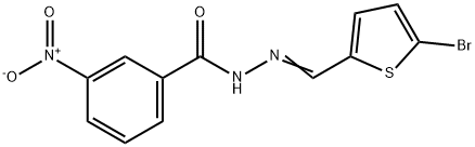 N'-[(5-bromo-2-thienyl)methylene]-3-nitrobenzohydrazide|