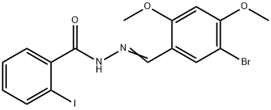 314281-90-8 N'-(5-bromo-2,4-dimethoxybenzylidene)-2-iodobenzohydrazide