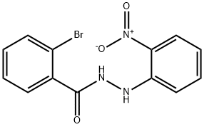 2-bromo-N'-{2-nitrophenyl}benzohydrazide,314285-14-8,结构式