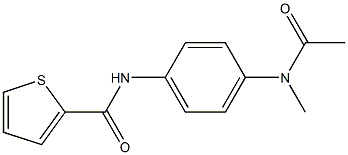 N-{4-[acetyl(methyl)amino]phenyl}-2-thiophenecarboxamide|