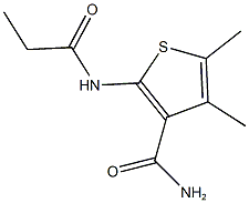 314285-24-0 4,5-dimethyl-2-(propionylamino)-3-thiophenecarboxamide