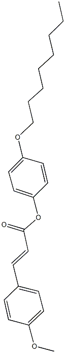 4-(octyloxy)phenyl 3-(4-methoxyphenyl)acrylate|