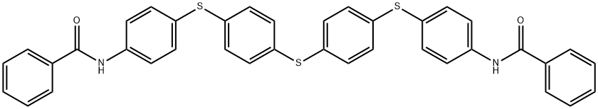 N-[4-({4-[(4-{[4-(benzoylamino)phenyl]sulfanyl}phenyl)sulfanyl]phenyl}sulfanyl)phenyl]benzamide|