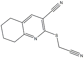 314764-02-8 2-[(cyanomethyl)sulfanyl]-5,6,7,8-tetrahydro-3-quinolinecarbonitrile