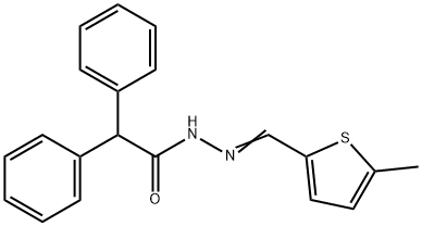 314764-68-6 N'-[(5-methyl-2-thienyl)methylene]-2,2-diphenylacetohydrazide