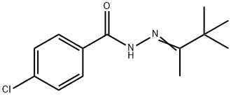 4-chloro-N'-(1,2,2-trimethylpropylidene)benzohydrazide,314766-55-7,结构式