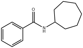 N-cycloheptylbenzamide 结构式