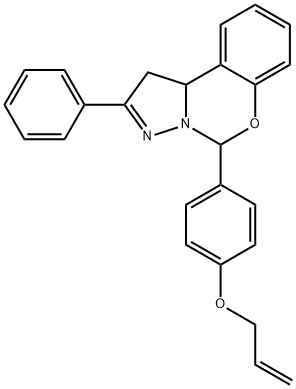 315242-09-2 allyl 4-(2-phenyl-1,10b-dihydropyrazolo[1,5-c][1,3]benzoxazin-5-yl)phenyl ether
