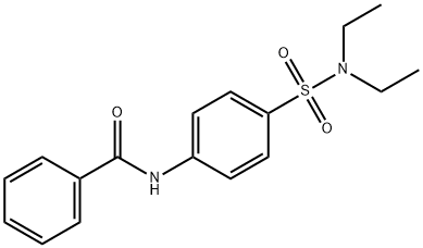 N-{4-[(diethylamino)sulfonyl]phenyl}benzamide Struktur