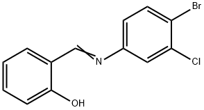 315671-73-9 2-{[(4-bromo-3-chlorophenyl)imino]methyl}phenol