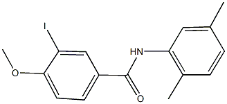 N-(2,5-dimethylphenyl)-3-iodo-4-methoxybenzamide Structure