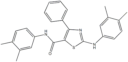 315709-75-2 2-(3,4-dimethylanilino)-N-(3,4-dimethylphenyl)-4-phenyl-1,3-thiazole-5-carboxamide