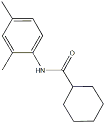 N-(2,4-dimethylphenyl)cyclohexanecarboxamide Struktur