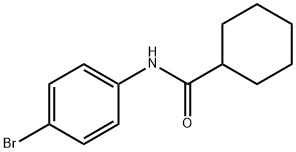 N-(4-bromophenyl)cyclohexanecarboxamide,315712-37-9,结构式