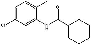 N-(5-chloro-2-methylphenyl)cyclohexanecarboxamide Struktur