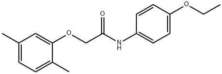 2-(2,5-dimethylphenoxy)-N-(4-ethoxyphenyl)acetamide|