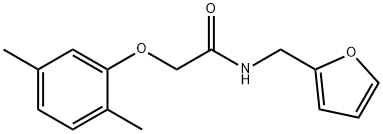 2-(2,5-dimethylphenoxy)-N-(2-furylmethyl)acetamide|