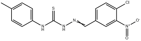 316130-43-5 4-chloro-3-nitrobenzaldehyde N-(4-methylphenyl)thiosemicarbazone