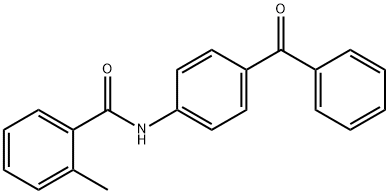 N-(4-benzoylphenyl)-2-methylbenzamide Structure