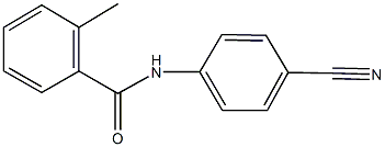 N-(4-cyanophenyl)-2-methylbenzamide Structure