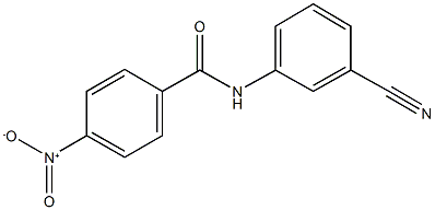 N-(3-cyanophenyl)-4-nitrobenzamide,316142-61-7,结构式
