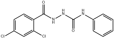 2-(2,4-dichlorobenzoyl)-N-phenylhydrazinecarboxamide Structure