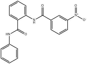 2-({3-nitrobenzoyl}amino)-N-phenylbenzamide|