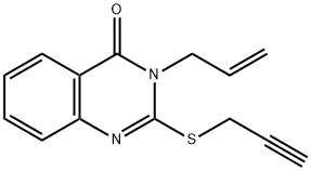 3-allyl-2-(2-propynylsulfanyl)-4(3H)-quinazolinone,316358-38-0,结构式