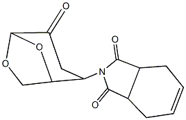 2-(4-oxo-6,8-dioxabicyclo[3.2.1]oct-2-yl)-3a,4,7,7a-tetrahydro-1H-isoindole-1,3(2H)-dione Structure