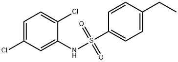 N-(2,5-dichlorophenyl)-4-ethylbenzenesulfonamide Struktur