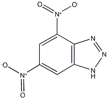 4,6-dinitro-1H-1,2,3-benzotriazole,31995-62-7,结构式